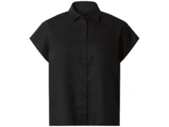 Damen Bluse mit Leinen