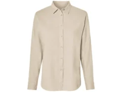 Damen Bluse mit Leinen