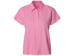 Damen Bluse mit Leinen