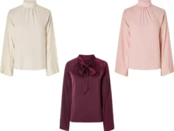 Damen Bluse, mit Raglanärmeln