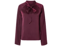 Damen Bluse, mit Raglanärmeln