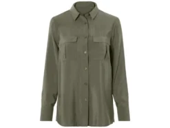 Damen Bluse, mit Seitenschlitzen