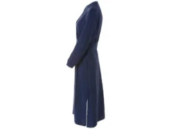 Damen Blusenkleid, Midi-Länge, leicht ausgestellt geschnitten