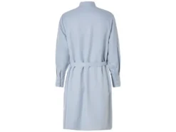 Damen Blusenkleid mit Bindegürtel in der Taille