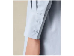 Damen Blusenkleid mit Bindegürtel in der Taille