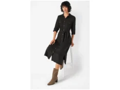 Damen Blusenkleid, mit Seitenschlitzen