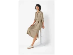 Damen Blusenkleid, mit Seitenschlitzen