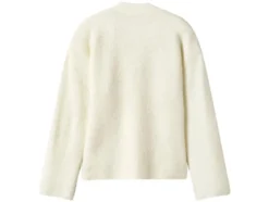 Damen Bouclé-Strickcardigan