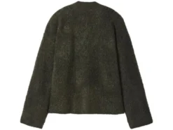 Damen Bouclé-Strickcardigan