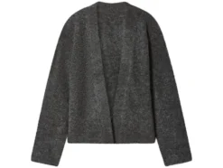 Damen Bouclé-Strickcardigan