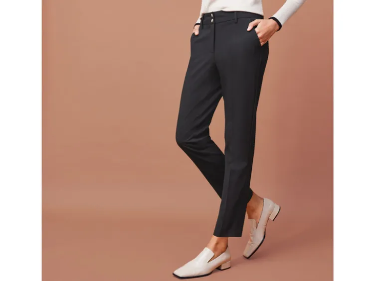 Damen Businesshose, moderne Knöchellänge