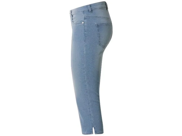 Damen Capri-Jeans, Slim Fit