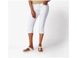 Damen Capri-Jeans, Super Skinny, normale Leibhöhe