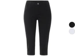 Damen Capri-Jeans, Super Skinny, normale Leibhöhe
