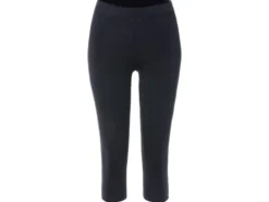 Damen Capri-Leggings, hoher Baumwollanteil