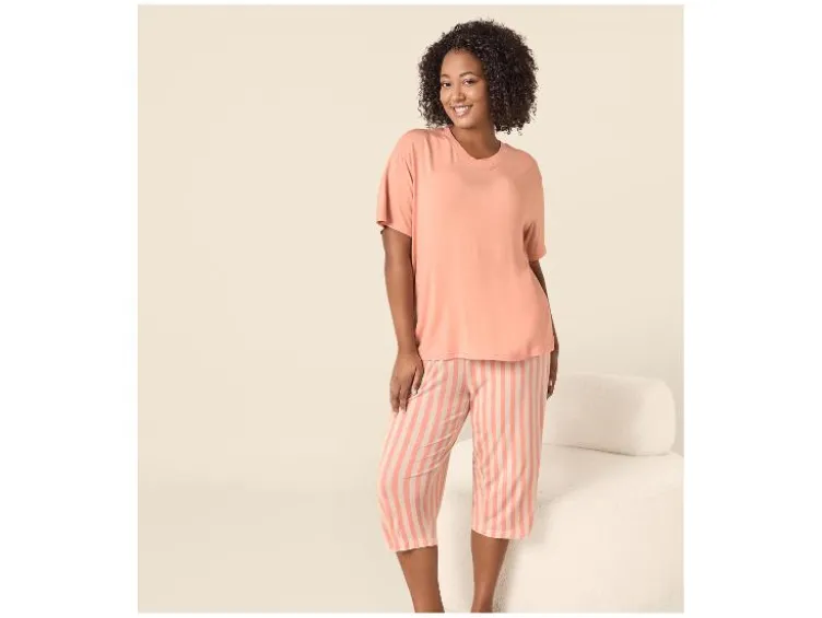 Damen Capri-Pyjama