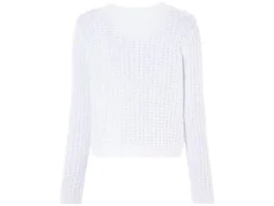 Damen Cardigan, aus weichem Lochstrick