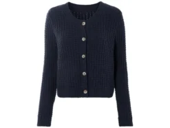 Damen Cardigan, aus weichem Lochstrick