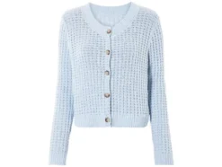 Damen Cardigan, aus weichem Lochstrick