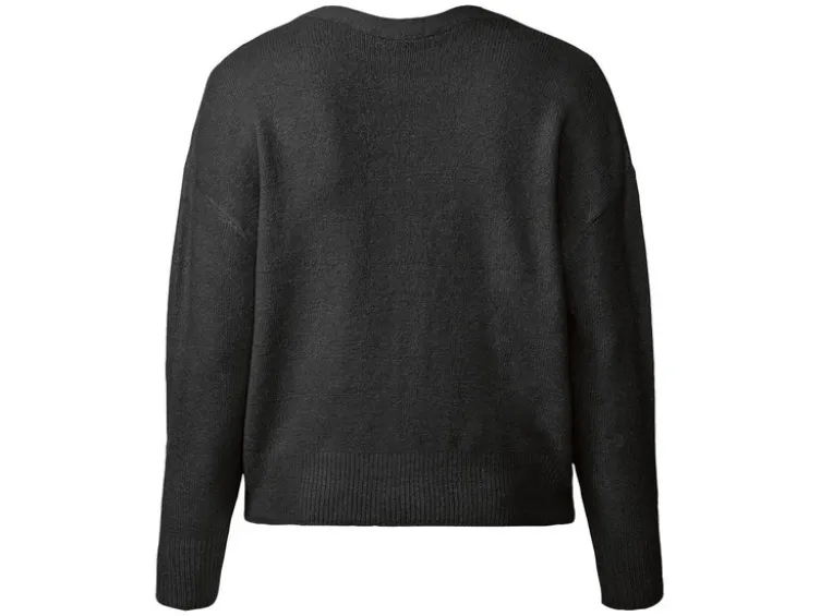 Damen Cardigan, leger geschnitten, mit V-Ausschnitt