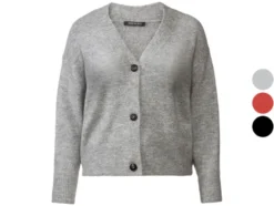 Damen Cardigan, leger geschnitten, mit V-Ausschnitt