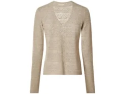 Damen Cardigan mit Leinen
