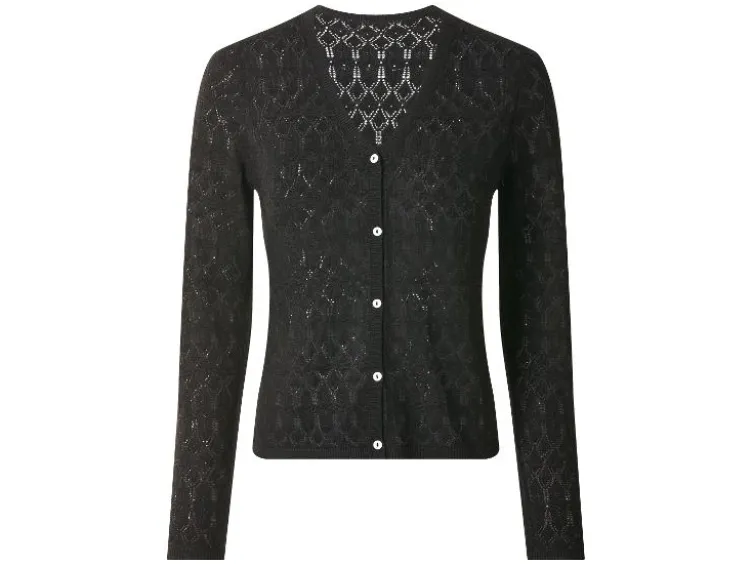 Damen Cardigan mit Leinen
