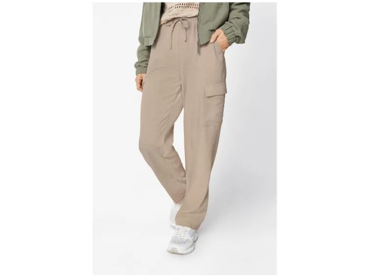 Damen Cargohose, leger geschnitten