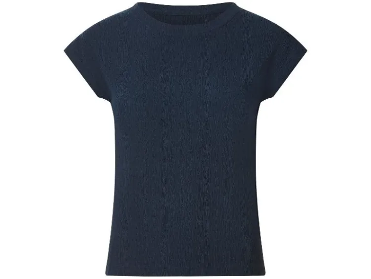 Damen Crinkle-Top