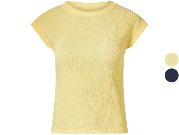 Damen Crinkle-Top