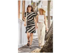 Damen Crop-Tops, 2 Stück, gerippt