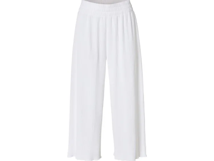 Damen Culotte in modischer Crinkle-Qualität