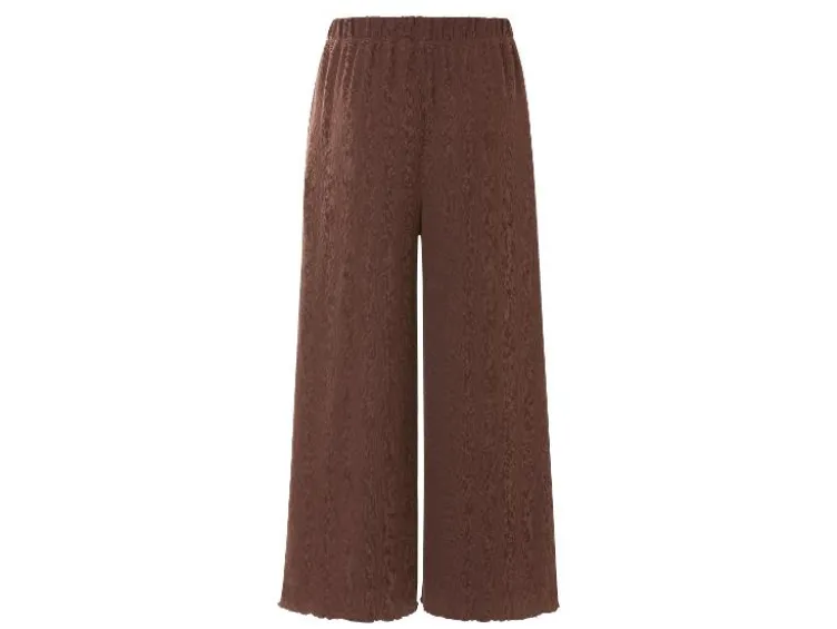 Damen Culotte, in modischer Crinkle-Qualität