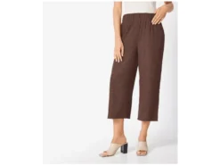 Damen Culotte, in modischer Crinkle-Qualität