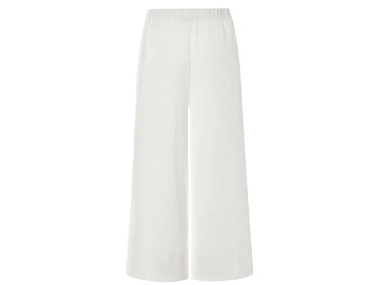 Damen Culotte, in modischer Crinkle-Qualität