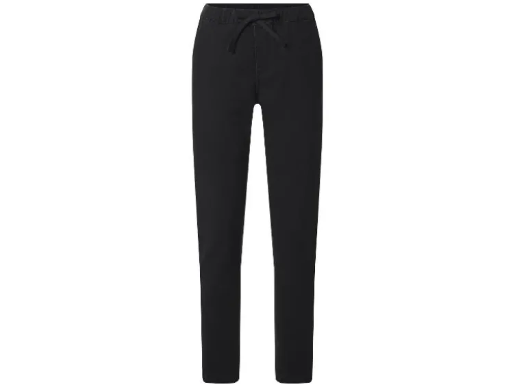 Damen Denim-Joggers, normale Leibhöhe