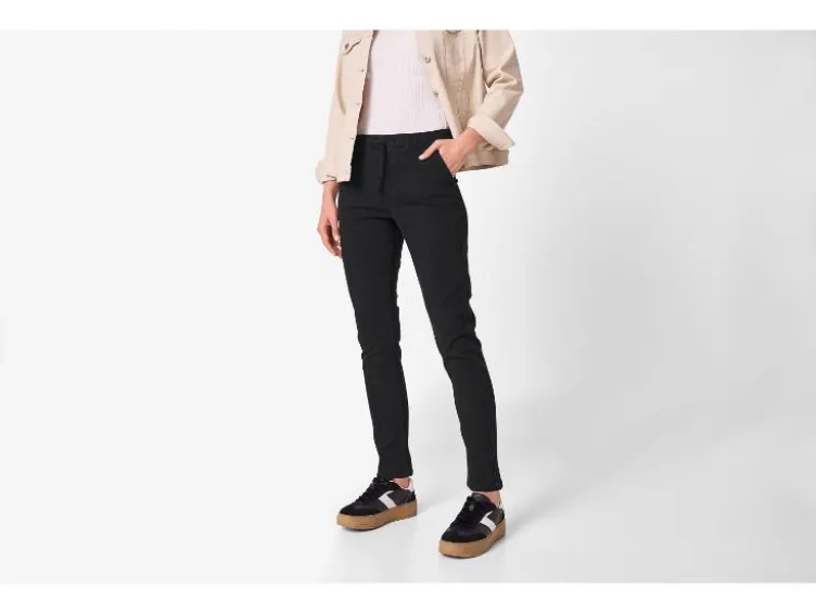 Damen Denim-Joggers, normale Leibhöhe