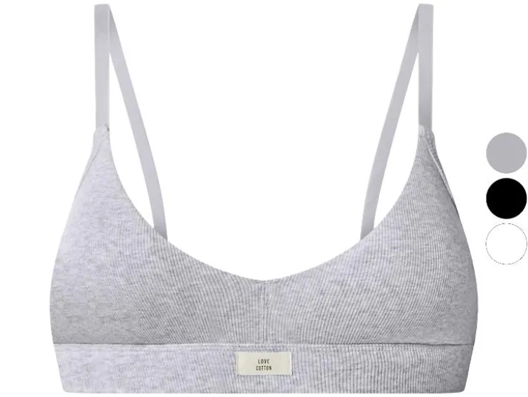 Damen Doppelripp-Soft-BH