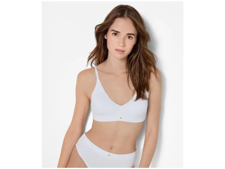 Damen Doppelripp-Soft-BH