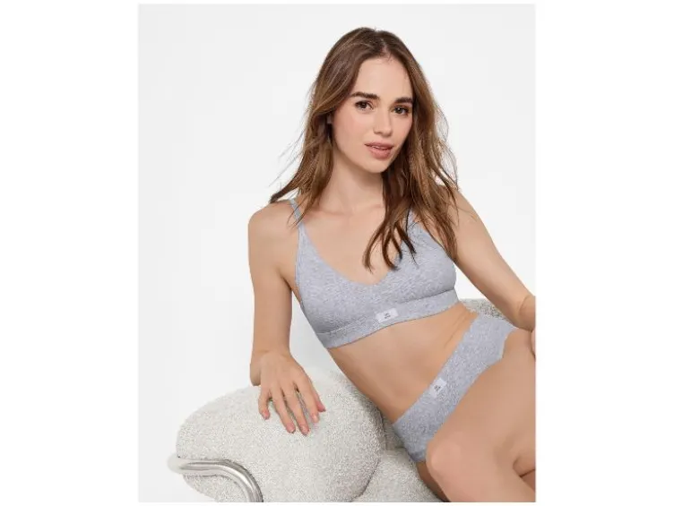 Damen Doppelripp-Soft-BH