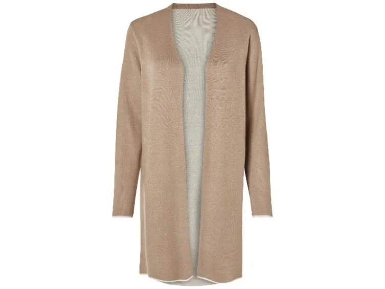 Damen Feinstrick-Cardigan, leger geschnitten