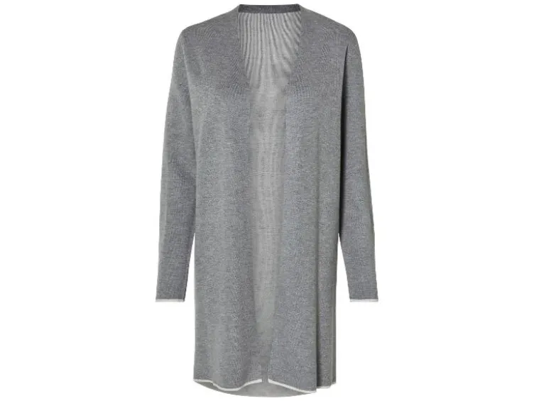 Damen Feinstrick-Cardigan, leger geschnitten