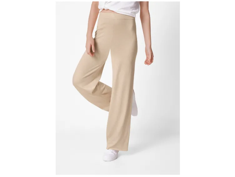 Damen Feinstrick Hose, besonders weich und anschmiegsam