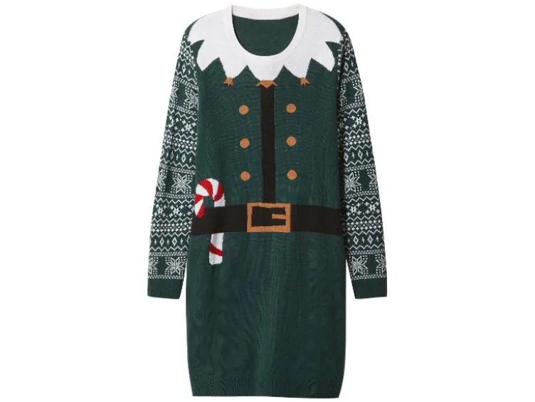 Damen Feinstrickkleid