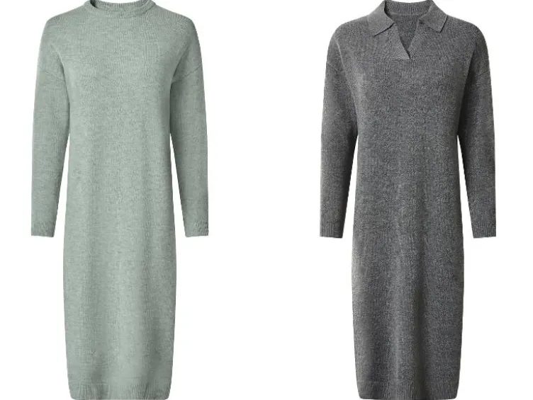 Damen Feinstrickkleid