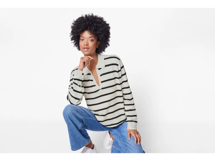Damen Feinstrick Pullover