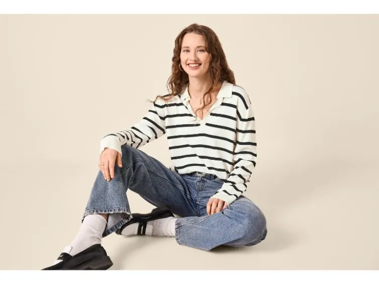 Damen Feinstrick-Pullover