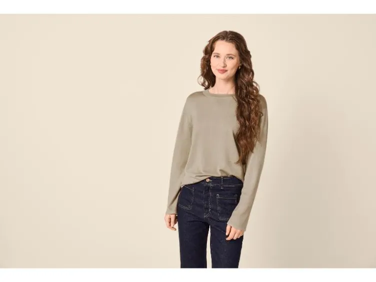 Damen Feinstrick-Pullover