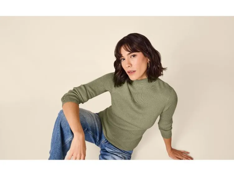 Damen Feinstrickpullover