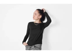 Damen Feinstrick-Pullover, körpernah geschnitten